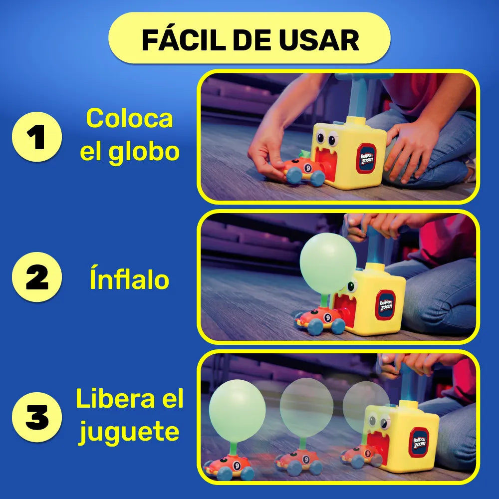 GloboPower - Juguete de globo de energia inercial para niños